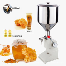 Bespacker A-03 stainless steel liquid syrup mini cream small scale manual bottle filling machine